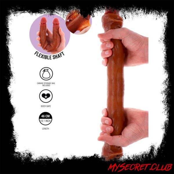 ToyJoy Silicone Foreskin Double Dong 18 Inches