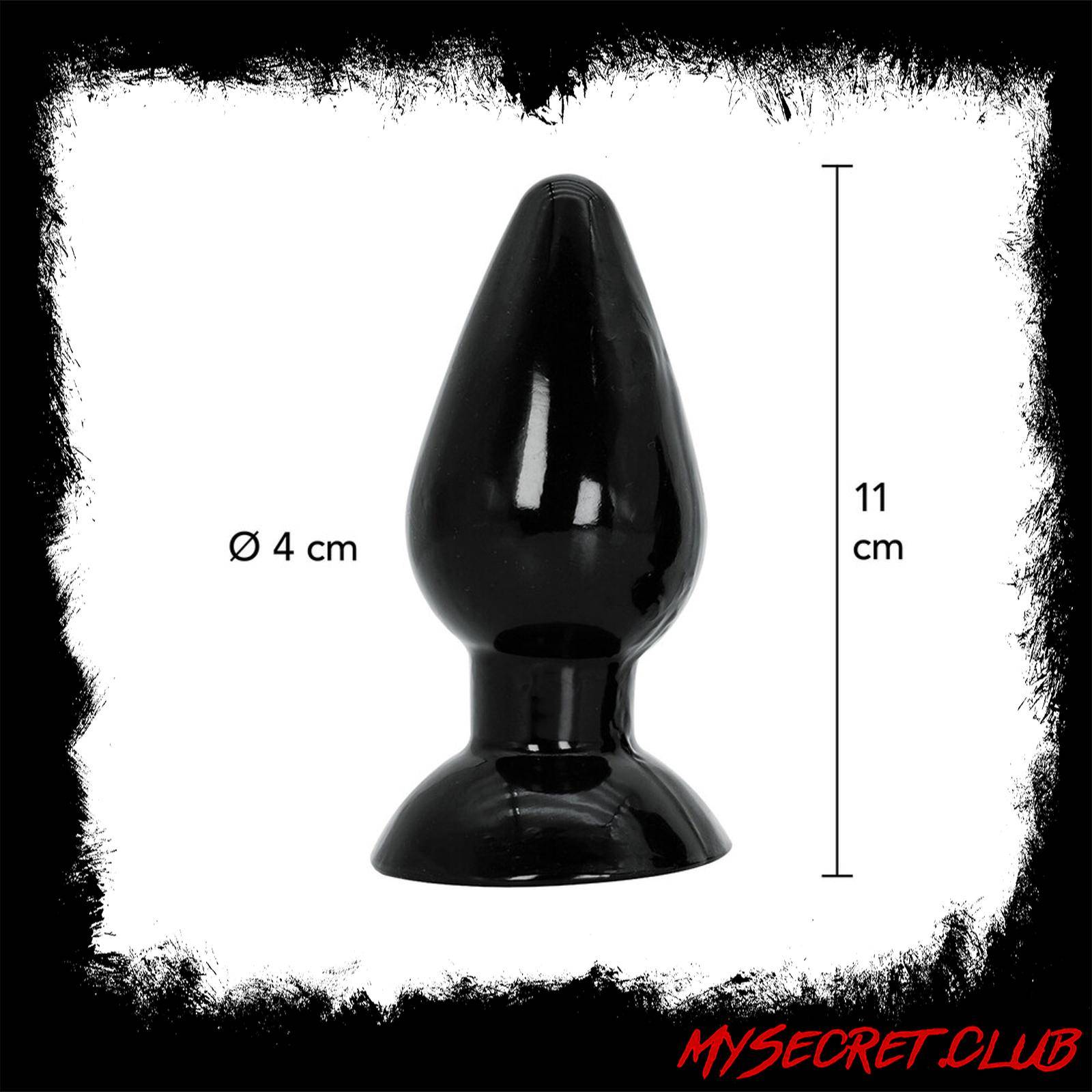 Hidden Desire Extreme Butt Plug Medium 4.3 Inches