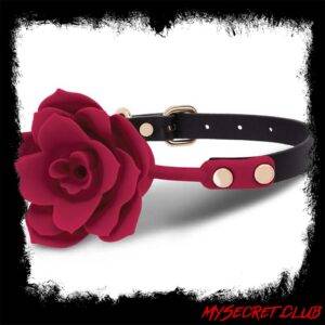 Secret Kisses Rosegasm Bloom Silicone Gag