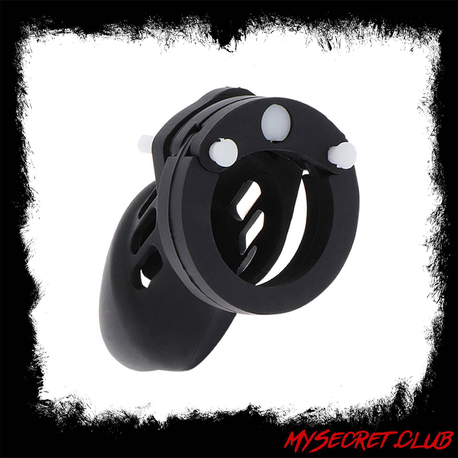 Hidden Desire Extreme Chastity Silicone Cock Cage Small