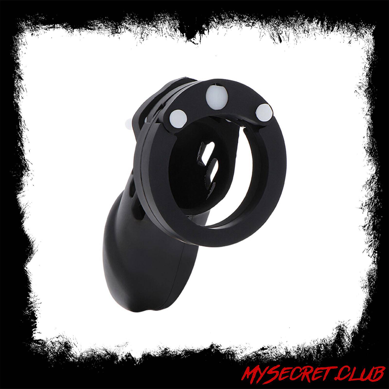 Hidden Desire Extreme Chastity Silicone Cock Cage Large