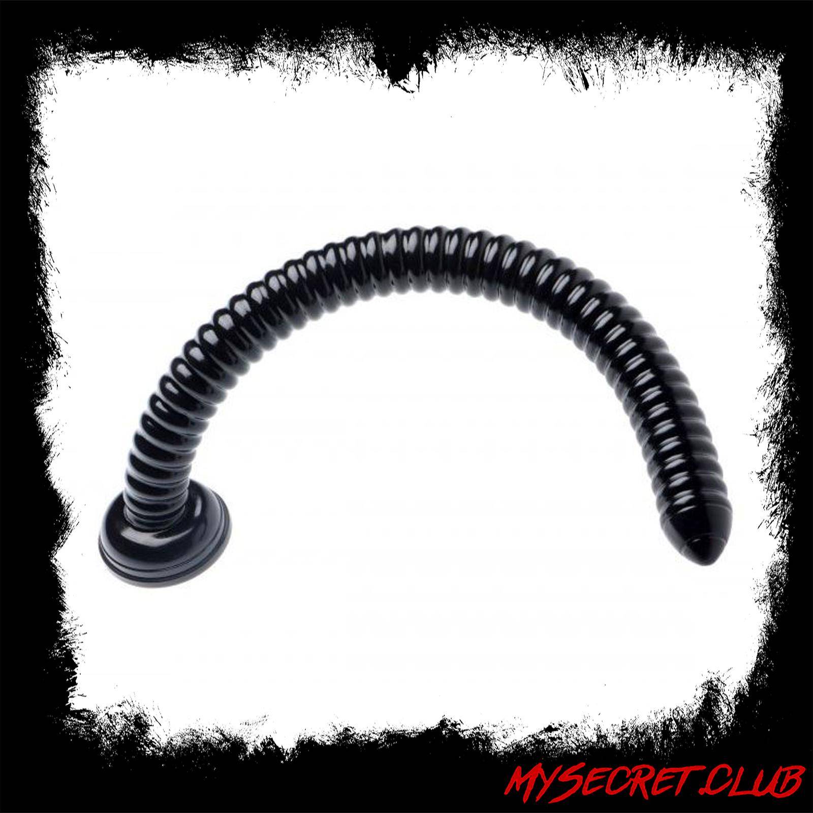 XR Hosed 19 Inch Ribbed Anal Snake Dildo