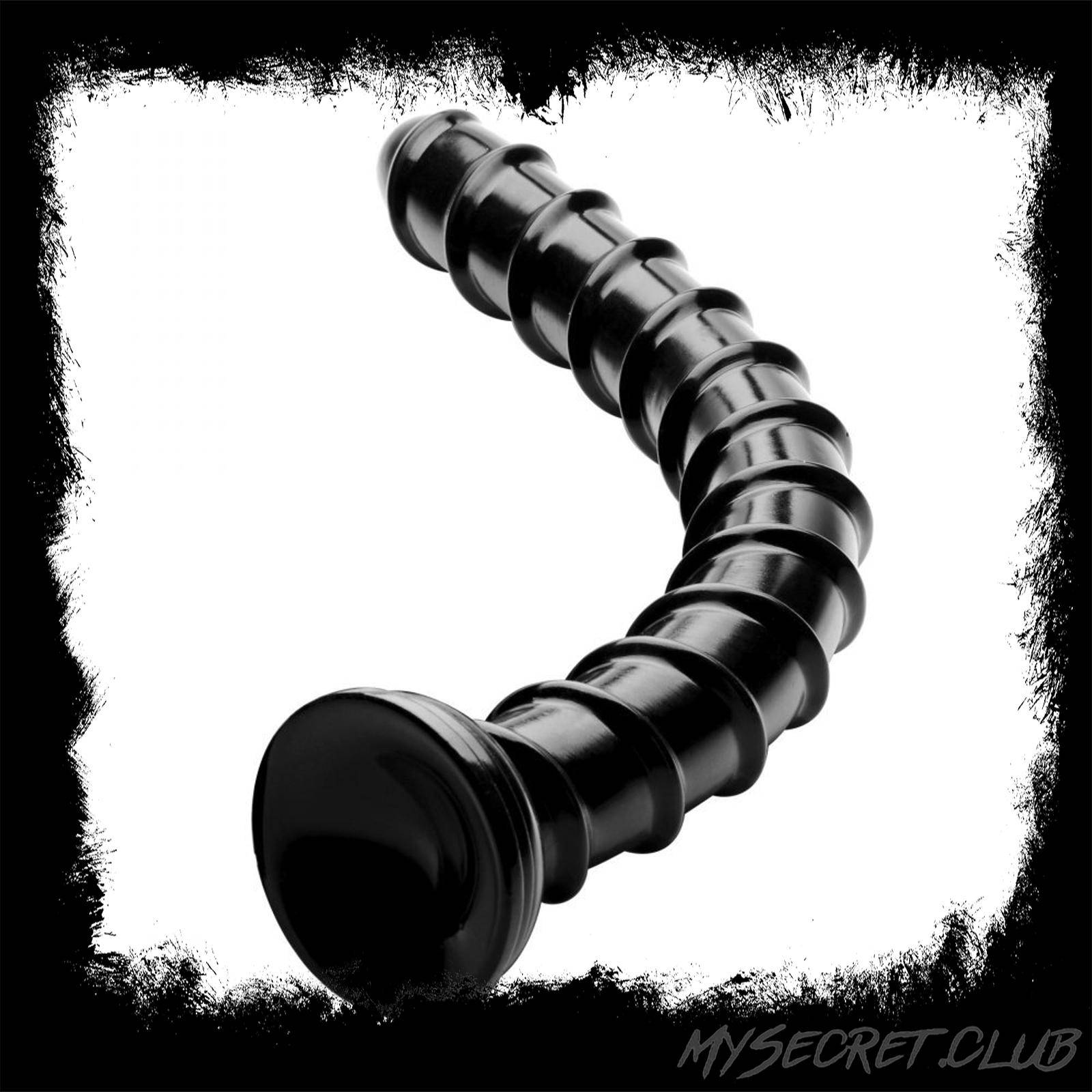 XR Hosed 18 Inch Swirl Thick Anal Snake Dildo