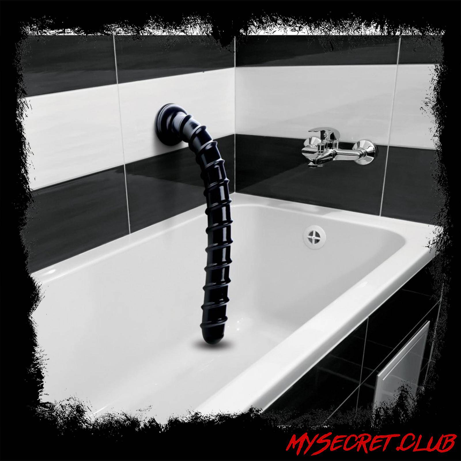 XR Hosed 18 Inch Swirl Thick Anal Snake Dildo