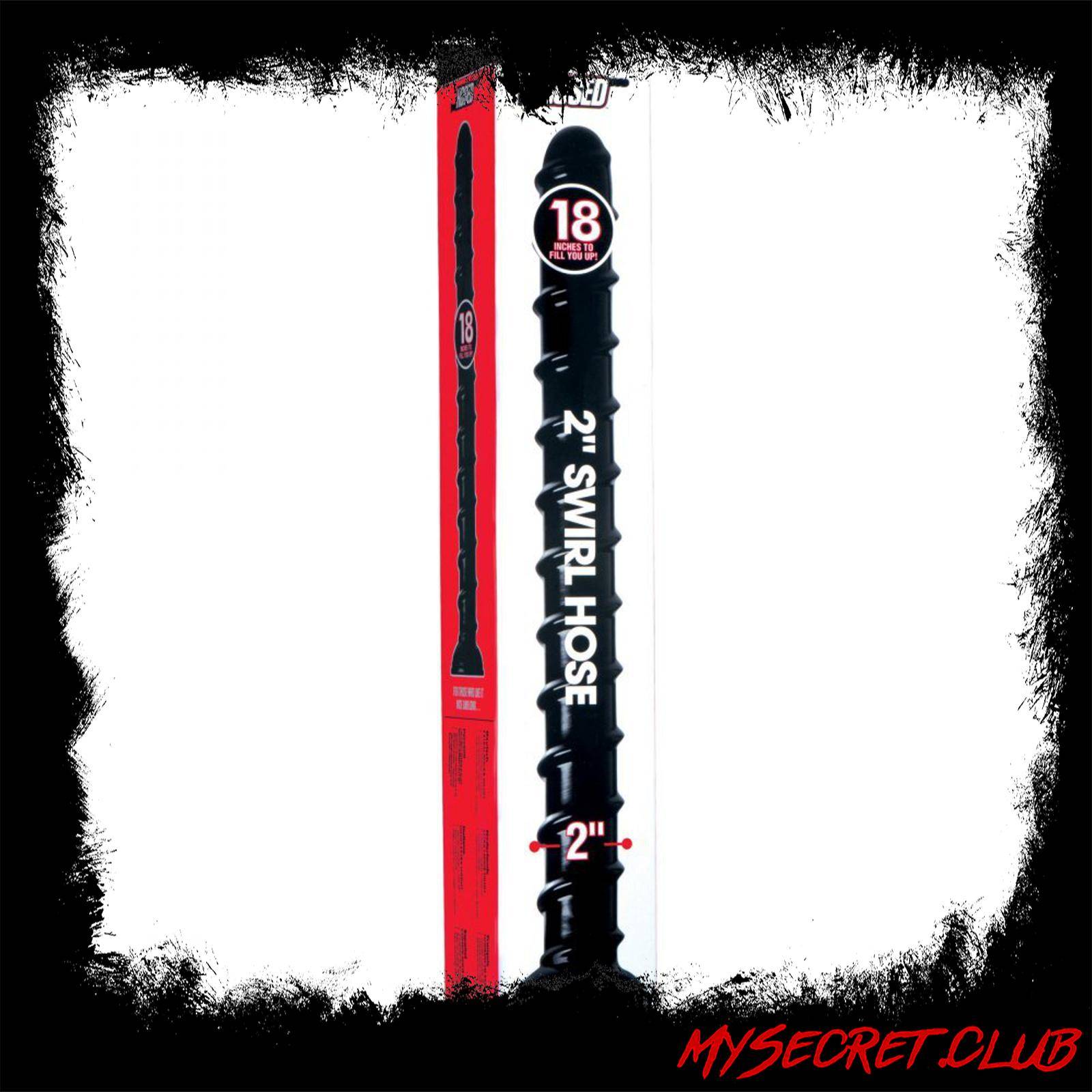 XR Hosed 18 Inch Swirl Thick Anal Snake Dildo