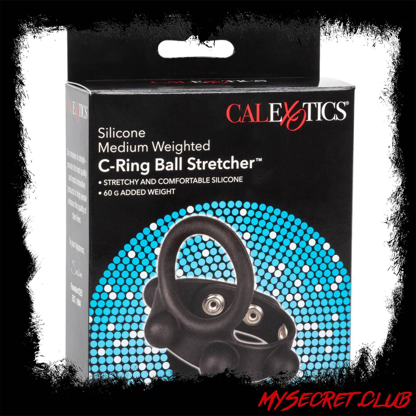 Medium Weighted Penis Ring and Ball Stretcher