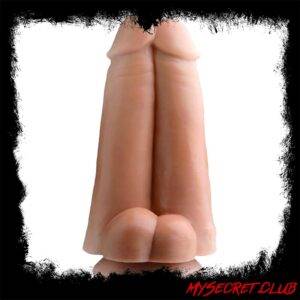 XR Tom Of Finland Dual Dicks Dildo