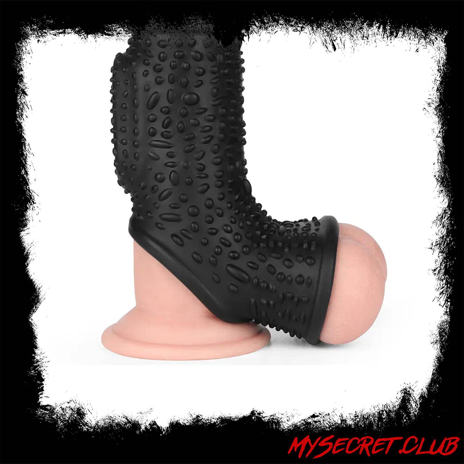 Lovetoy Drip Vibrating Penis Scrotum Sleeve