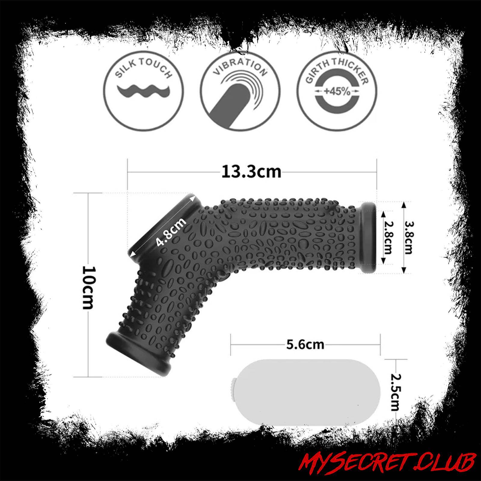 Lovetoy Drip Vibrating Penis Scrotum Sleeve