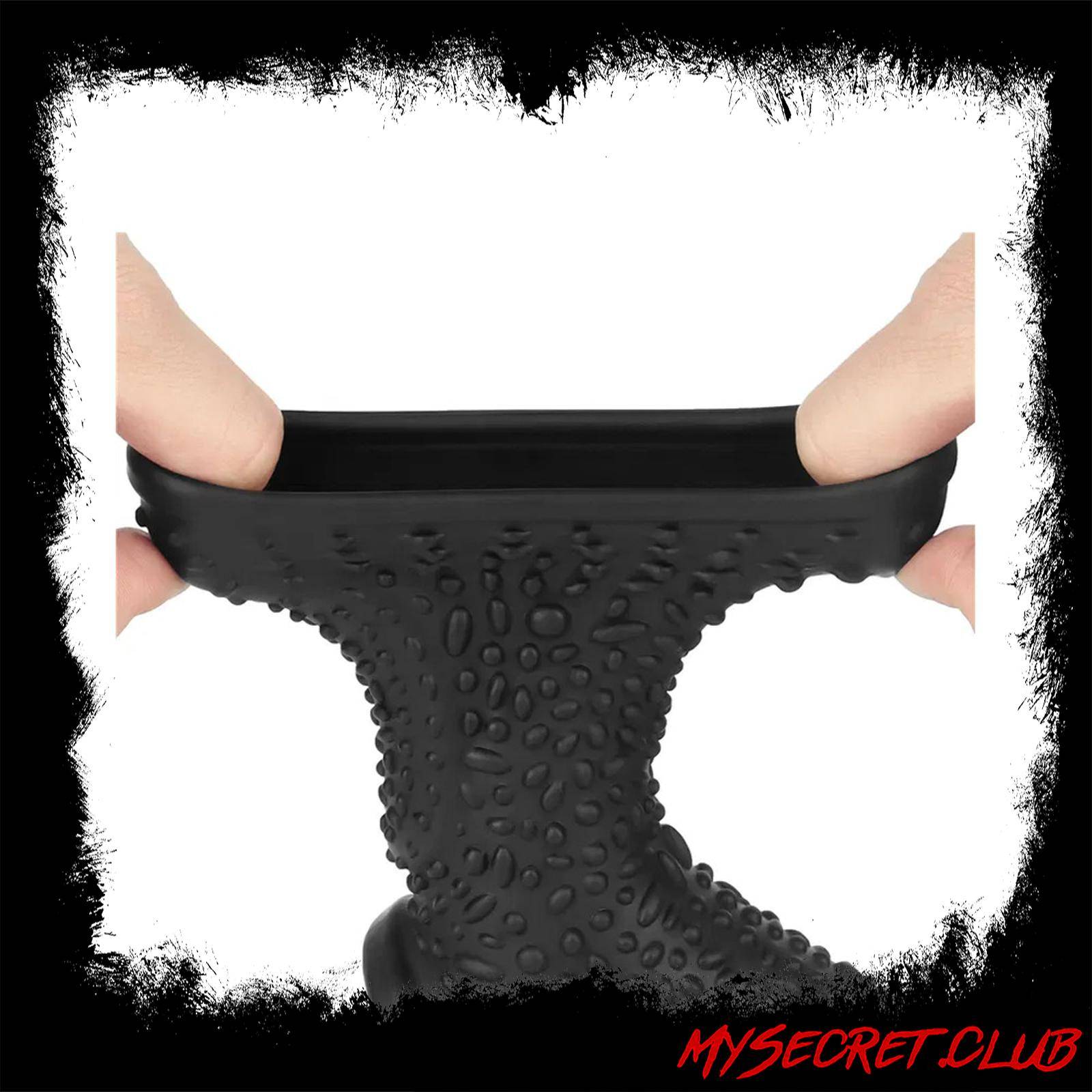 Lovetoy Drip Vibrating Penis Scrotum Sleeve