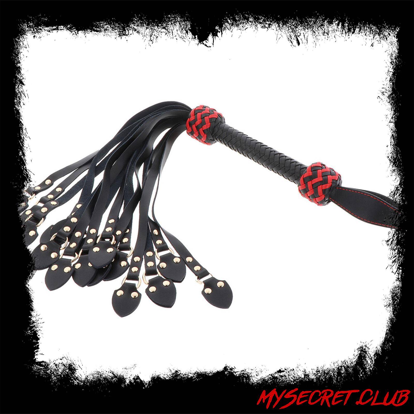 Hidden Desire Masters Leather Cat-o-Nine Whip