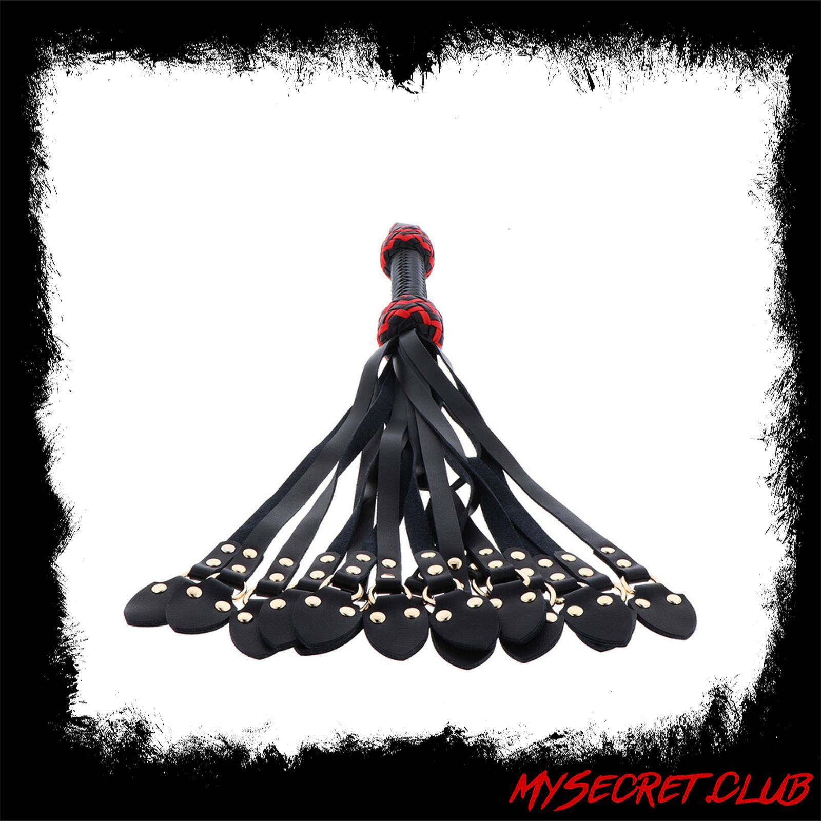 Hidden Desire Masters Leather Cat-o-Nine Whip