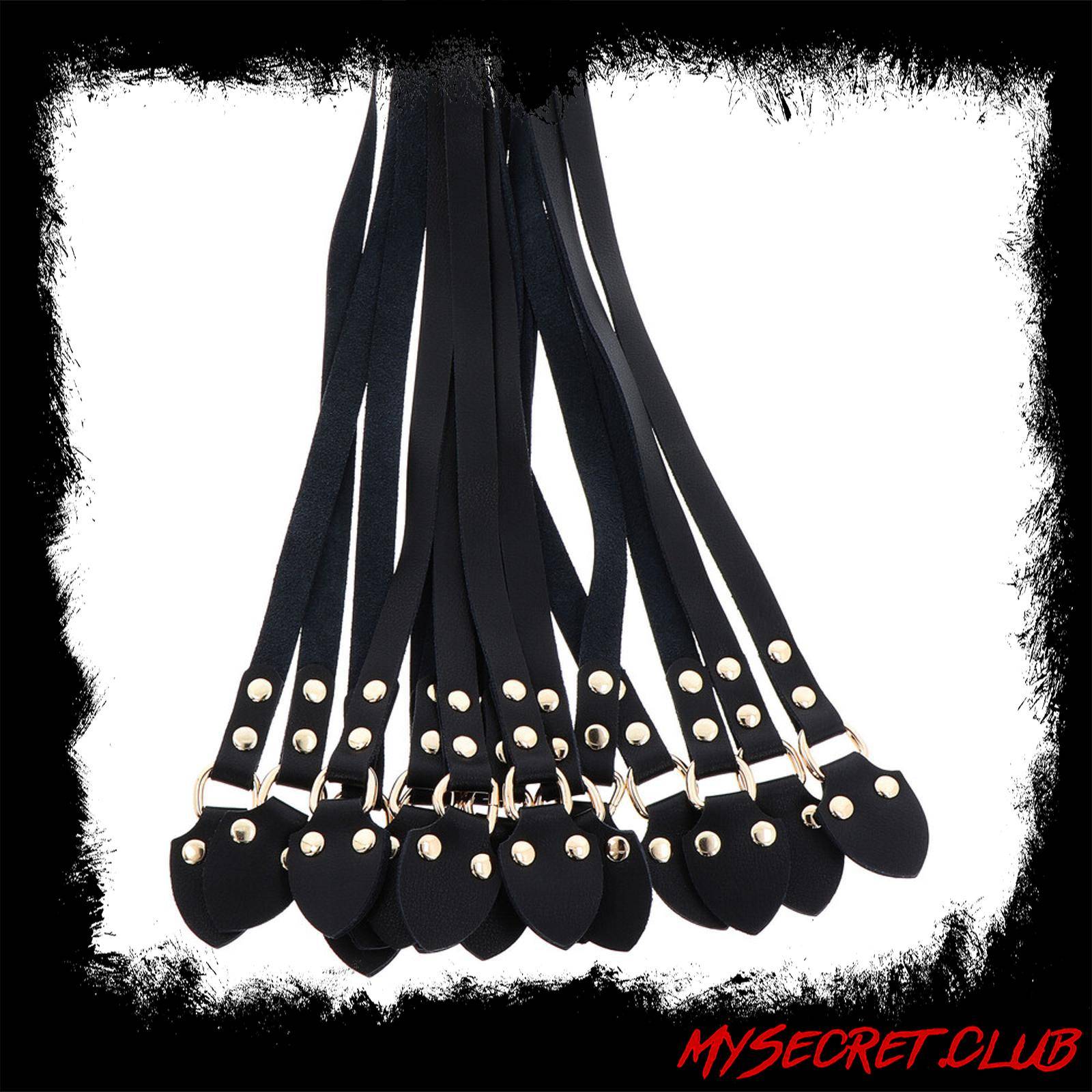 Hidden Desire Masters Leather Cat-o-Nine Whip